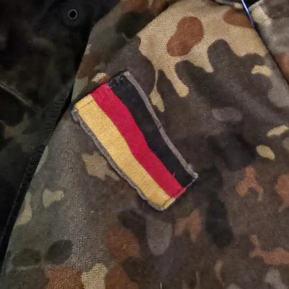 Camouflage Military Field Jacket Size 2XL In Great Condition German Military. - Picture 4 of 8